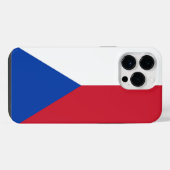 Coque Pour Pour iPhone 14 Pro Max Drapeau de la République tchèque (Verso Horizontal)