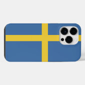 Coque Pour Pour iPhone 14 Pro Max Drapeau de la Suède (Verso Horizontal)