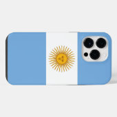 Coque Pour Pour iPhone 14 Pro Max Drapeau de l'Argentine (Verso Horizontal)