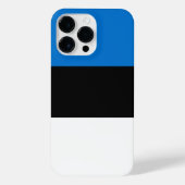 Coque Pour Pour iPhone 14 Pro Max Drapeau de l'Estonie (Verso)