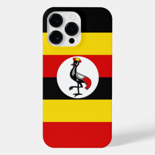 Coque Pour Pour iPhone 14 Pro Max Drapeau de l'Ouganda