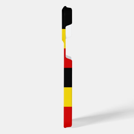 Coque Pour Pour iPhone 14 Pro Max Drapeau de l'Ouganda (Côté gauche)