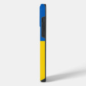 Coque Pour Pour iPhone 14 Pro Max Drapeau de l'Ukraine (Côté gauche)