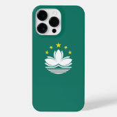 Coque Pour Pour iPhone 14 Pro Max Drapeau de Macao (Verso)