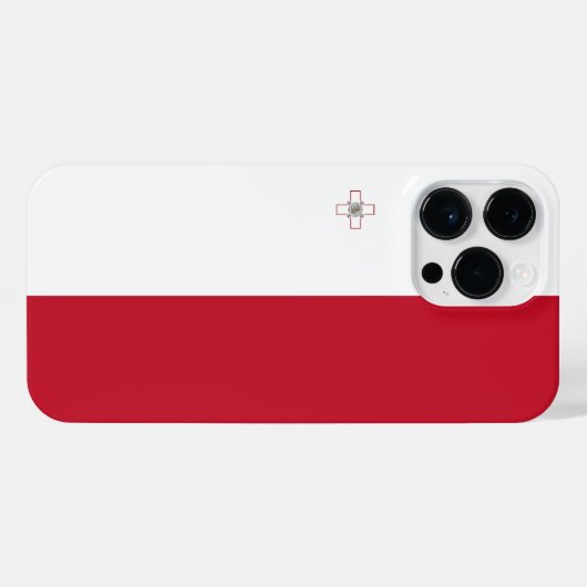 Coque Pour Pour iPhone 14 Pro Max Drapeau de Malte (Verso Horizontal)