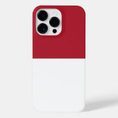 Coque Pour Pour iPhone 14 Pro Max Drapeau de Monaco (Verso)