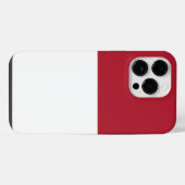 Coque Pour Pour iPhone 14 Pro Max Drapeau de Monaco (Verso Horizontal)