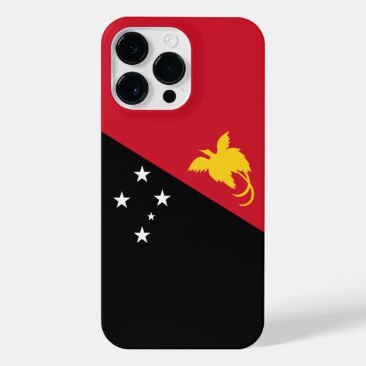 Coque Pour Pour iPhone 14 Pro Max Drapeau de Papouasie-Nouvelle-Guinée (Verso)