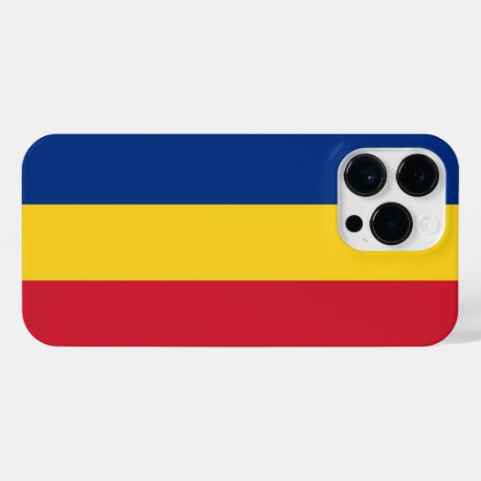 Coque Pour Pour iPhone 14 Pro Max Drapeau de Roumanie (Verso Horizontal)