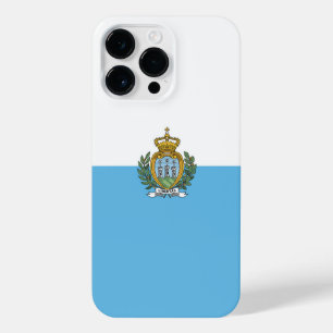 Coque Pour Pour iPhone 14 Pro Max Drapeau de Saint-Marin