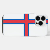 Coque Pour Pour iPhone 14 Pro Max Drapeau des îles Féroé (Verso Horizontal)
