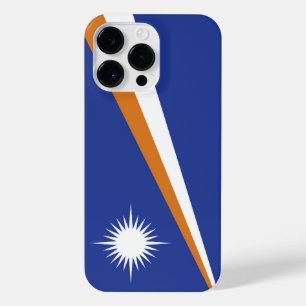 Coque Pour Pour iPhone 14 Pro Max Drapeau des Îles Marshall