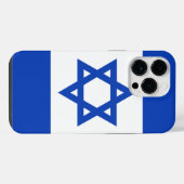 Coque Pour Pour iPhone 14 Pro Max drapeau d'Israël (Verso Horizontal)