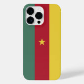 Coque Pour Pour iPhone 14 Pro Max drapeau du Cameroun (Verso)