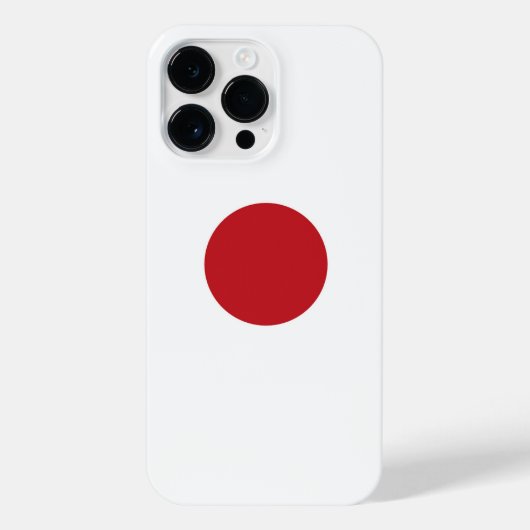 Coque Pour Pour iPhone 14 Pro Max Drapeau du Japon (Verso)
