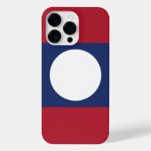 Coque Pour Pour iPhone 14 Pro Max Drapeau du Laos (Verso)