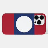 Coque Pour Pour iPhone 14 Pro Max Drapeau du Laos (Verso Horizontal)