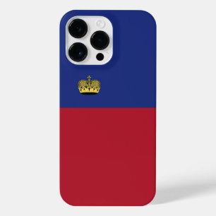 Coque Pour Pour iPhone 14 Pro Max Drapeau du Liechtenstein