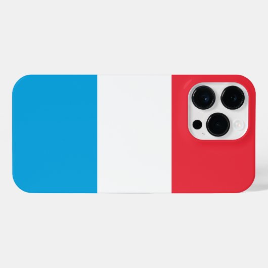 Coque Pour Pour iPhone 14 Pro Max Drapeau du Luxembourg (Verso Horizontal)