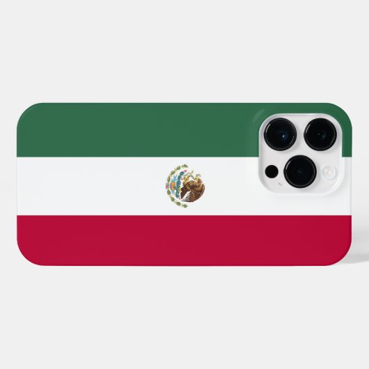 Coque Pour Pour iPhone 14 Pro Max Drapeau du Mexique (Verso Horizontal)