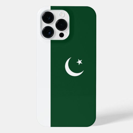 Coque Pour Pour iPhone 14 Pro Max Drapeau du Pakistan (Verso)