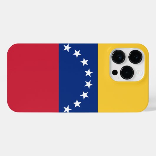 Coque Pour Pour iPhone 14 Pro Max Drapeau du Venezuela (Verso Horizontal)