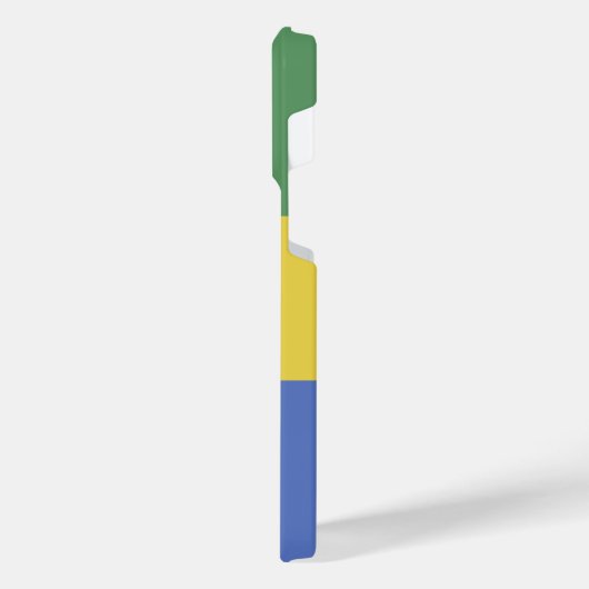 Coque Pour Pour iPhone 14 Pro Max Drapeau Gabon (Côté gauche)