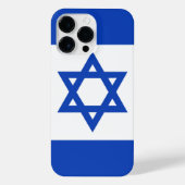 Coque Pour Pour iPhone 14 Pro Max Drapeau Israël (Verso)