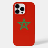 Coque Pour Pour iPhone 14 Pro Max drapeau marocain (Verso)