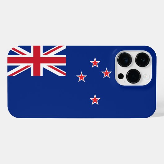 Coque Pour Pour iPhone 14 Pro Max Drapeau néo-zélandais (Verso Horizontal)