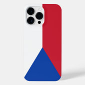 Coque Pour Pour iPhone 14 Pro Max Drapeau République tchèque (Verso)