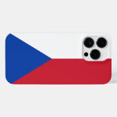 Coque Pour Pour iPhone 14 Pro Max Drapeau République tchèque (Verso Horizontal)