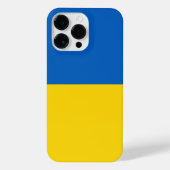 Coque Pour Pour iPhone 14 Pro Max Drapeau ukrainien (Verso)