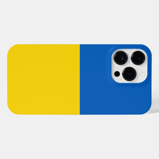 Coque Pour Pour iPhone 14 Pro Max Drapeau ukrainien (Verso Horizontal)