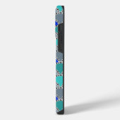 Coque Pour Pour iPhone 14 Pro Max Échelles Monogrom rétro (Côté gauche)