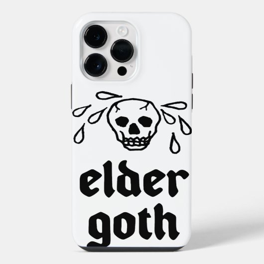 Coque Pour Pour iPhone 14 Pro Max Elder Goth (Verso)