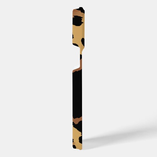 Coque Pour Pour iPhone 14 Pro Max Empreinte de léopard Monogramme mignon (Côté droit)