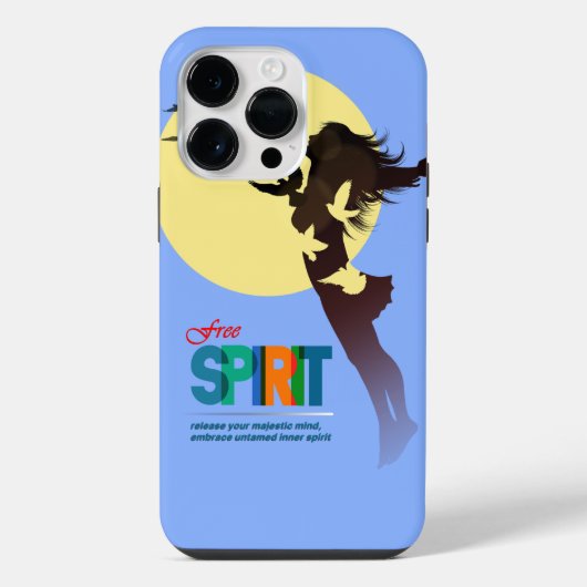Coque Pour Pour iPhone 14 Pro Max Esprit Libre | (Verso)