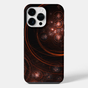 Coque Pour Pour iPhone 14 Pro Max Étoile cramoisie Orbits Art cosmique abstrait