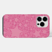 Coque Pour Pour iPhone 14 Pro Max Étoiles, Étoiles, Étoiles - Rose (Verso Horizontal)
