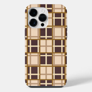 Coque Pour Pour iPhone 14 Pro Max Étui Abstract Shades of Brown pour iPhone 14 Pro M