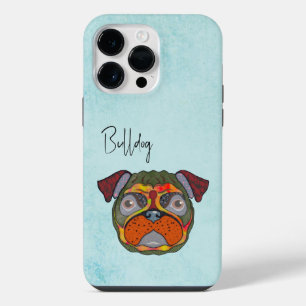 Coque Pour Pour iPhone 14 Pro Max Étui Bulldog Ugly Face Case-Mate pour iPhone
