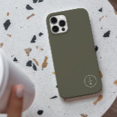Coque Pour Pour iPhone 14 Pro Max Étui de nom de monogramme moderne simple Case-Mate