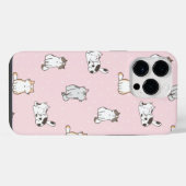 Coque Pour Pour iPhone 14 Pro Max Étui de téléphone Chat Rose (Verso Horizontal)