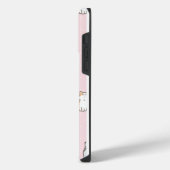 Coque Pour Pour iPhone 14 Pro Max Étui de téléphone Chat Rose (Côté gauche)