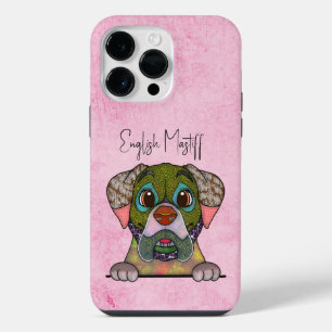 Coque Pour Pour iPhone 14 Pro Max Étui iPhone Case-Mate visage laid de Mastiff Angla