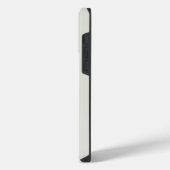 Coque Pour Pour iPhone 14 Pro Max Étui simple moderne avec monogramme (Côté gauche)