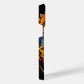 Coque Pour Pour iPhone 14 Pro Max Exploser le vaisseau spatial (Côté droit)