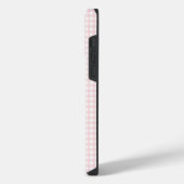 Coque Pour Pour iPhone 14 Pro Max F & L Gingham de Pêche (Côté gauche)