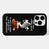 Coque Pour Pour iPhone 14 Pro Max Fantôme du café (Verso Horizontal)